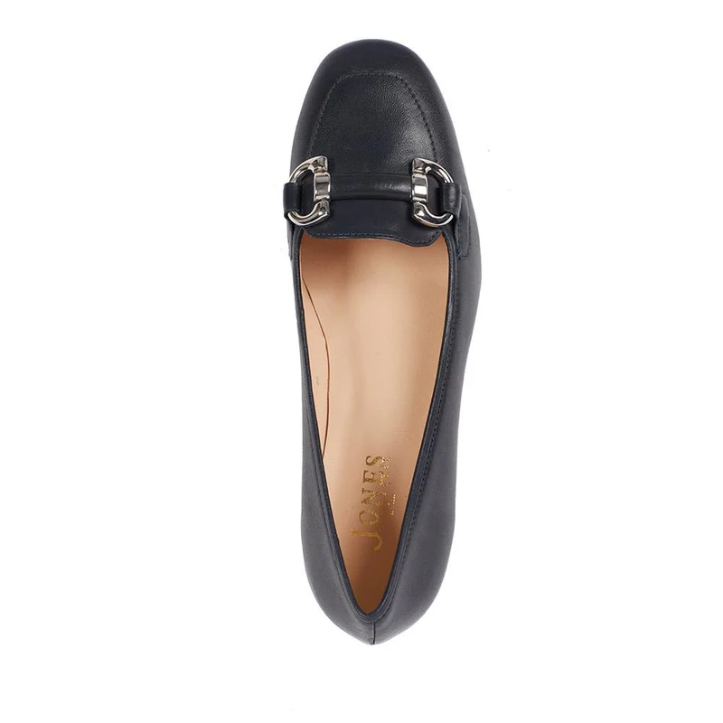 Editta Smart Leather Slip-On Shoes - EDITTA / 327 563 - Navy