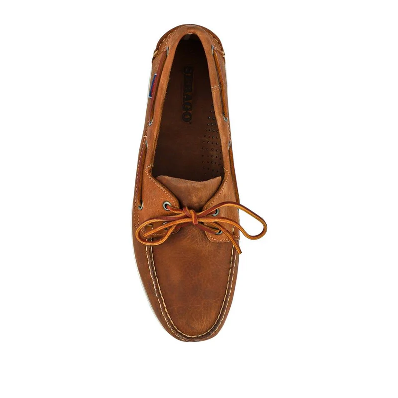 Men's Leather Moccasins - ARDGB41500 / 327 528 - Tan