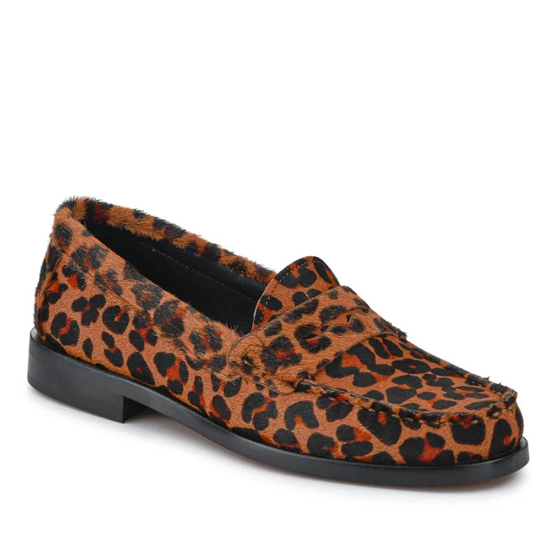 Tanelle All-Leather Moccasins - TANELLE / 327 516 - Leopard