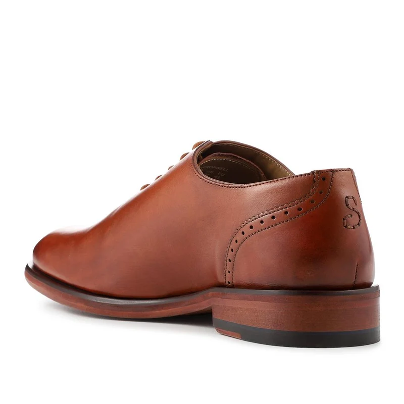 Oliver Sweeney Cropwell Polished Leather Oxfords - OLIVR42502 / 328 552 - Tan