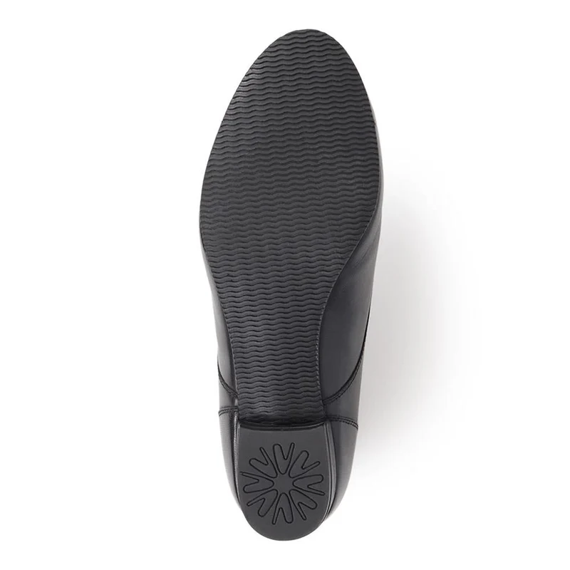 Tanaya Leather Derby Shoes - TANAYA / 325 770 - Black