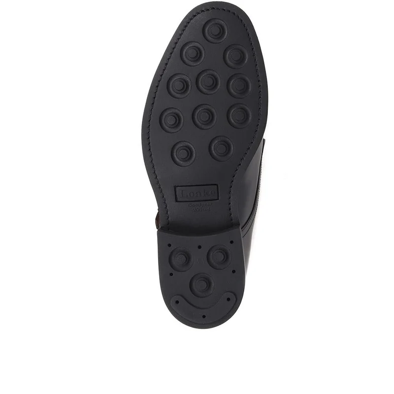 Ramsey1 Leather Monk Strap Shoes - RAMSEY1 / 325 002 - Black