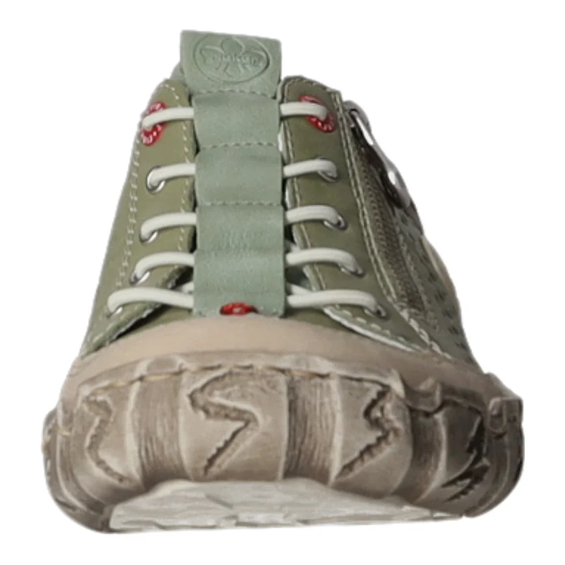 Rieker Slipper/Kletthalbschuh luftdurchlässig (durchbrochenes/geflochtenes Obermaterial)