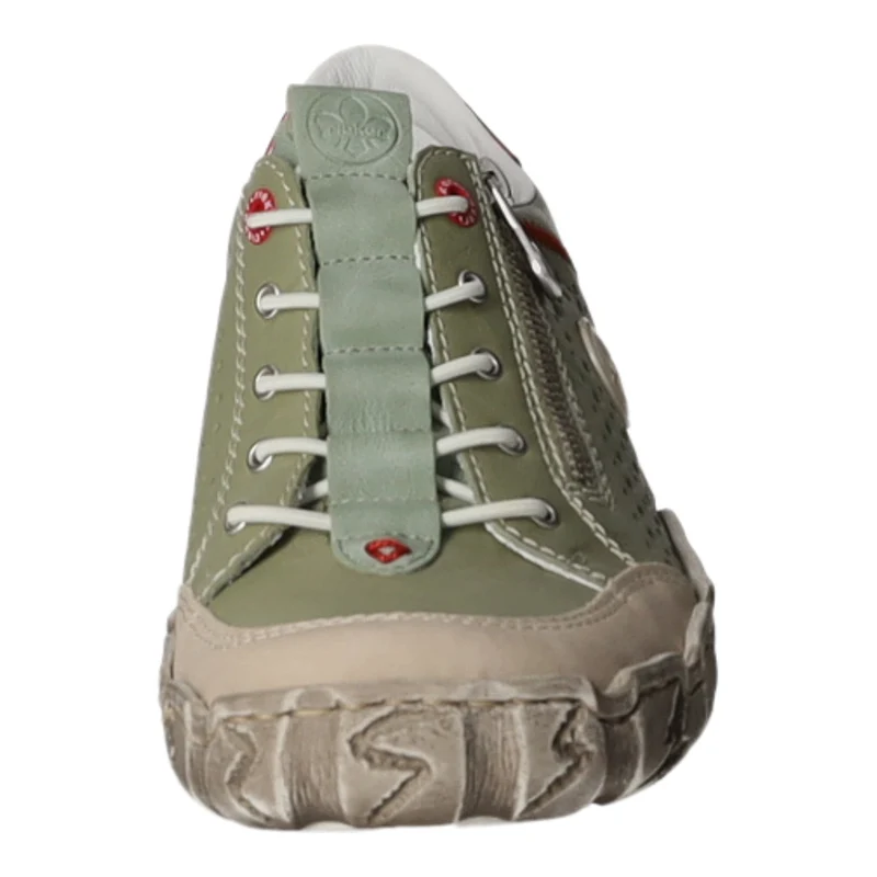 Rieker Slipper/Kletthalbschuh luftdurchlässig (durchbrochenes/geflochtenes Obermaterial)