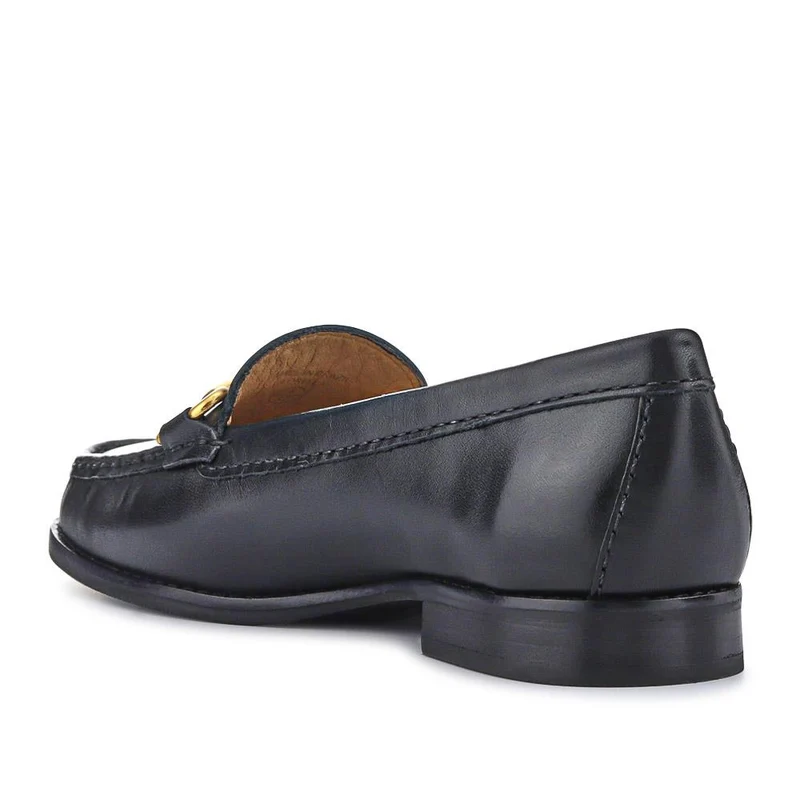 Lorella Wide-Fit Slip-On Shoes - LORELLAWIDE / 327 459 - Black Leather