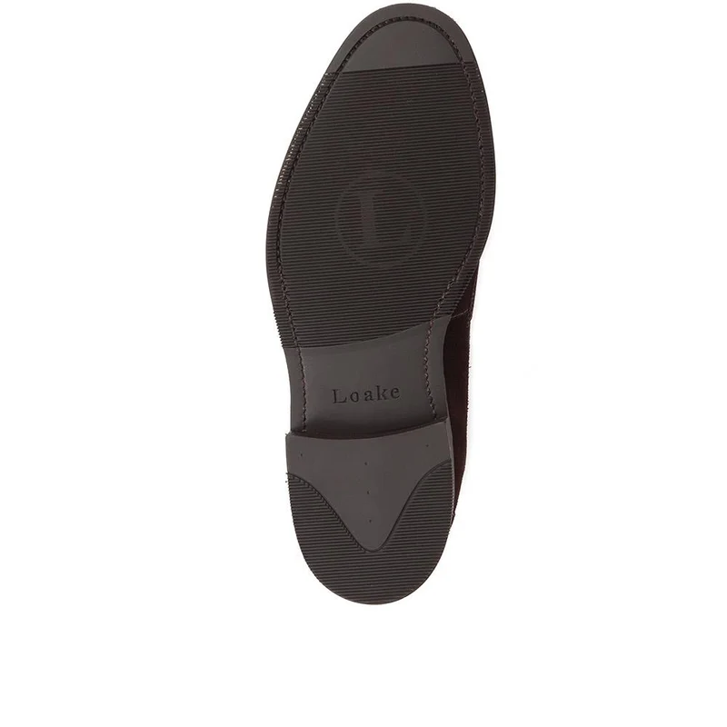 Imperial1 Goodyear Welted Leather Penny Loafers - IMPERIAL1 / 325 000 - Brown Suede