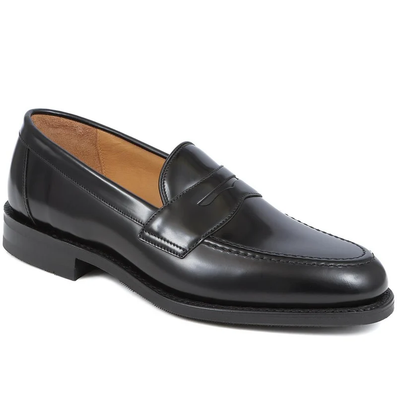 Imperial1 Goodyear Welted Leather Penny Loafers - IMPERIAL1 / 325 000 - Black
