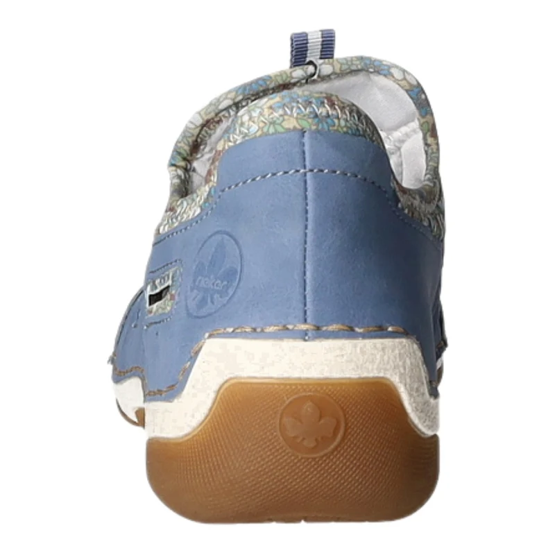 Rieker Slipper/Kletthalbschuh luftdurchlässig (durchbrochenes/geflochtenes Obermaterial)