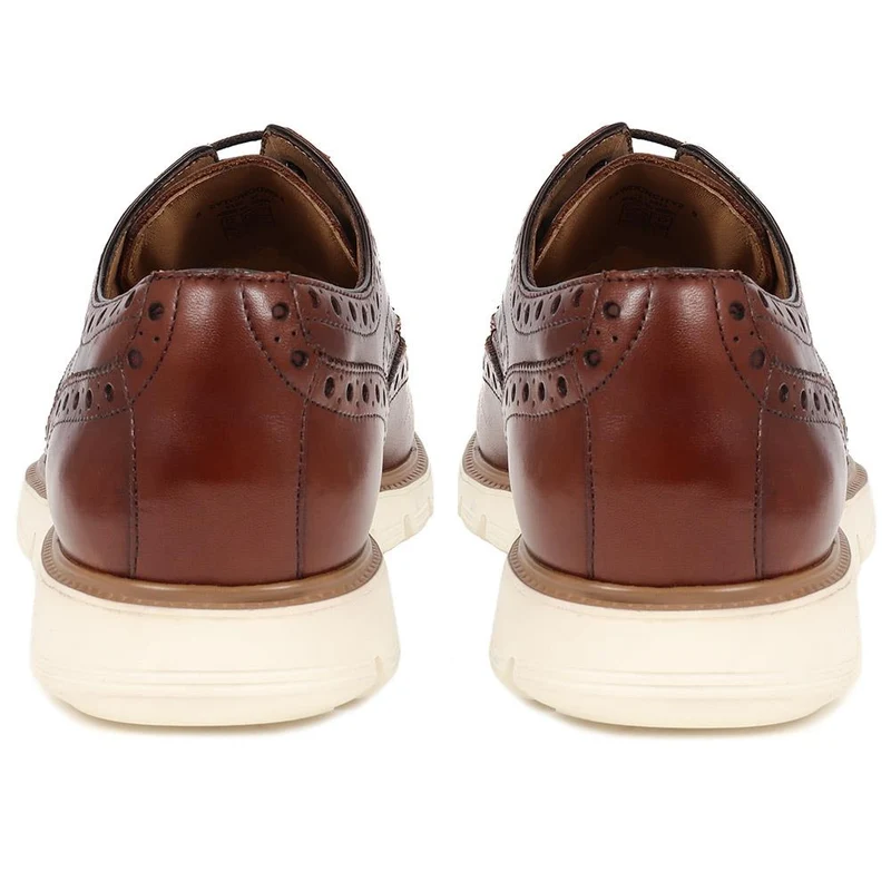 LondonCity2 Brogue Derby Shoes - LONDONCITY2 / 324 967 - Chestnut