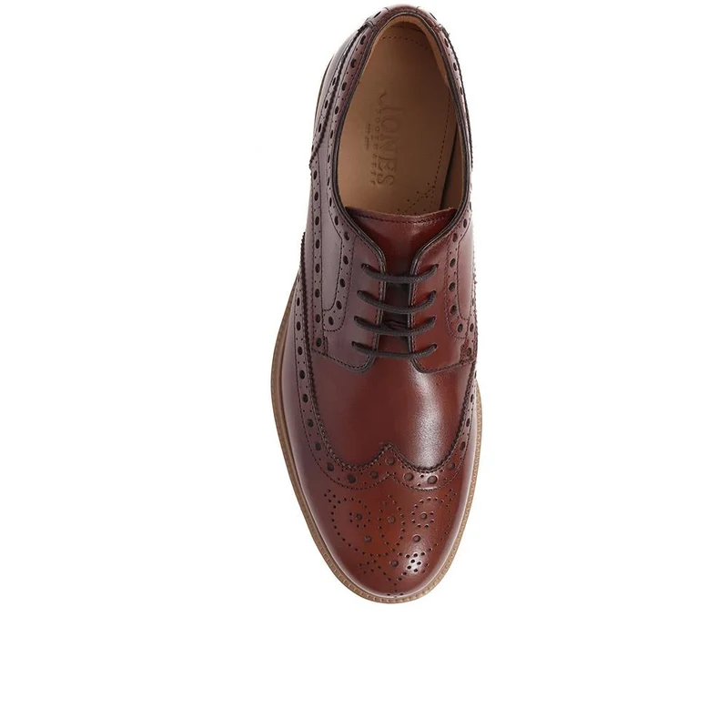 LondonCity2 Brogue Derby Shoes - LONDONCITY2 / 324 967 - Chestnut
