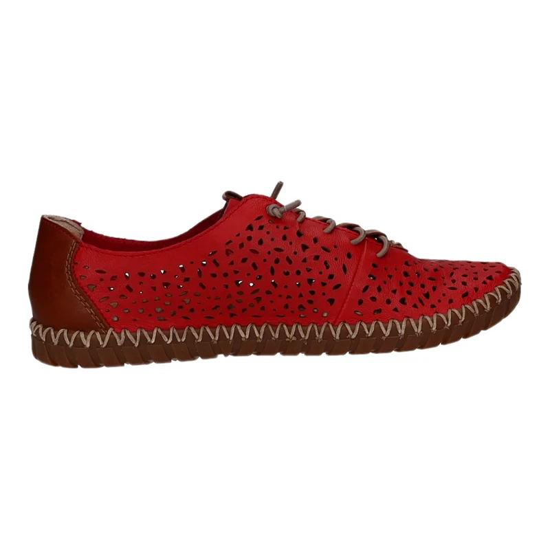 Rieker Slipper/Kletthalbschuh luftdurchlässig (durchbrochenes/geflochtenes Obermaterial)
