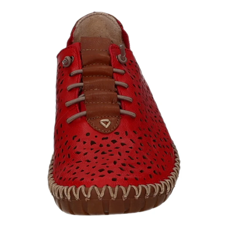 Rieker Slipper/Kletthalbschuh luftdurchlässig (durchbrochenes/geflochtenes Obermaterial)