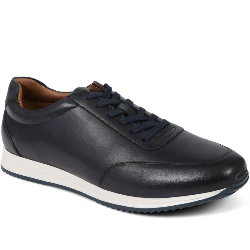 Southend2 Leather Trainers - SOUTHEND2 / 325 111 - Navy