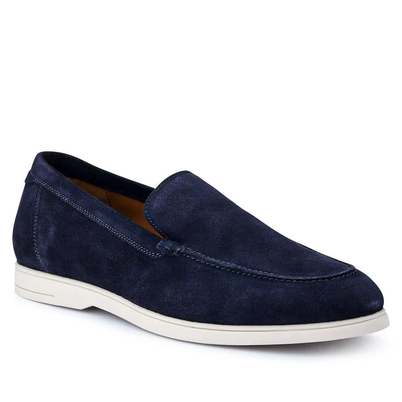 Raiden Suede Loafers - RAIDEN / 325 112 - Navy Suede