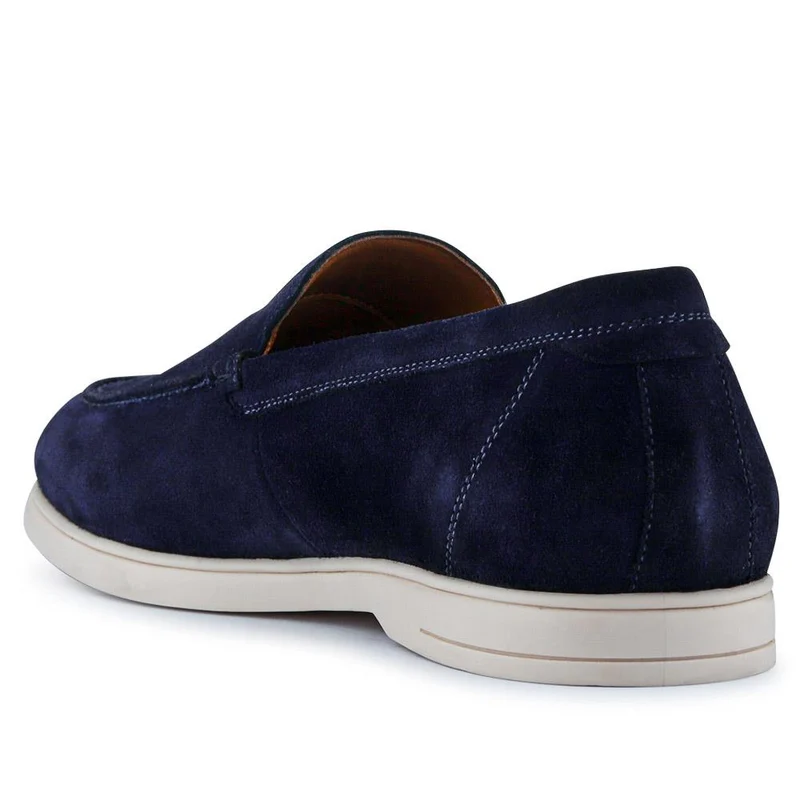 Raiden Suede Loafers - RAIDEN / 325 112 - Navy Suede