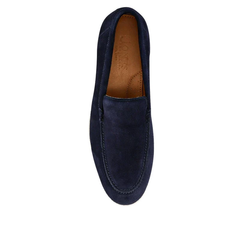 Raiden Suede Loafers - RAIDEN / 325 112 - Navy Suede