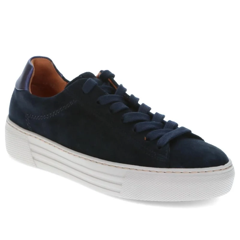 Camrose Leather Chunky Trainers - GAB39514 / 325 071 - Navy