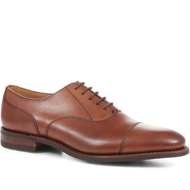 Comanche Wide Fit Goodyear Welted Leather Oxford S - LOA31504 / 317 647 - Brown