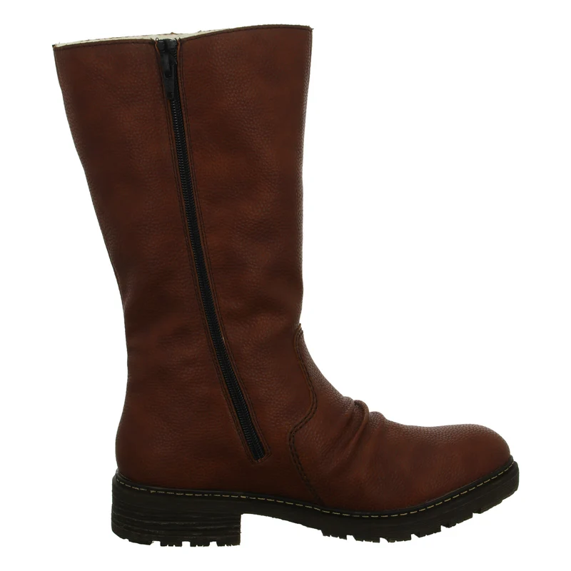Rieker Schlupf-/Reißverschlußstiefelette Warmfutter bis 35mm Absatz (casual)