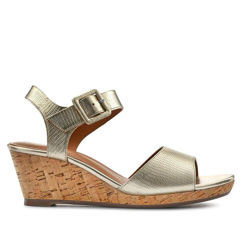 Grazina Leather Wedges - GRAZINA / 325 045