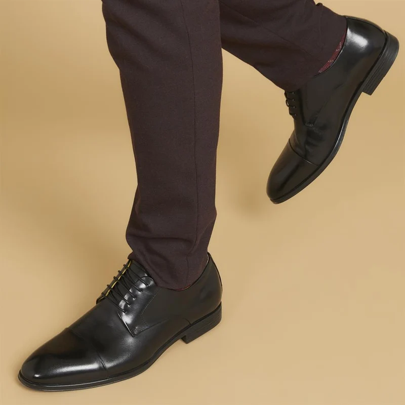 Maidenhead Leather Derby Shoes - MAIDENHEAD / 323 642 - Black