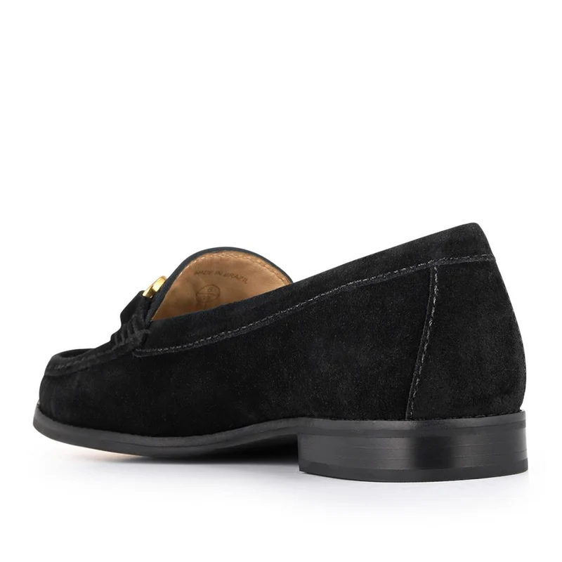 Lex Wide-Fit Suede Loafers - LEXWIDE / 328 250 - Black Suede