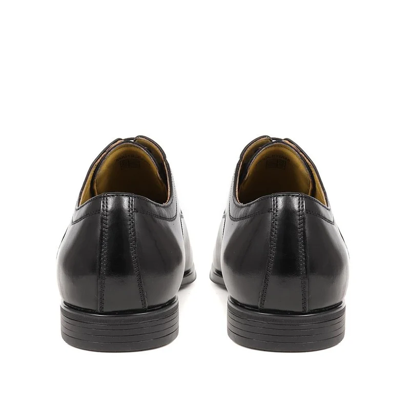 Middleham Leather Oxford Shoes - MIDDLEHAM / 323 640 - Black