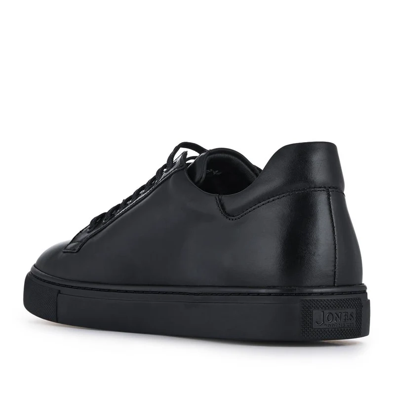 Simon Leather Men's Trainers - SIMON / 319 270 - Black-Black