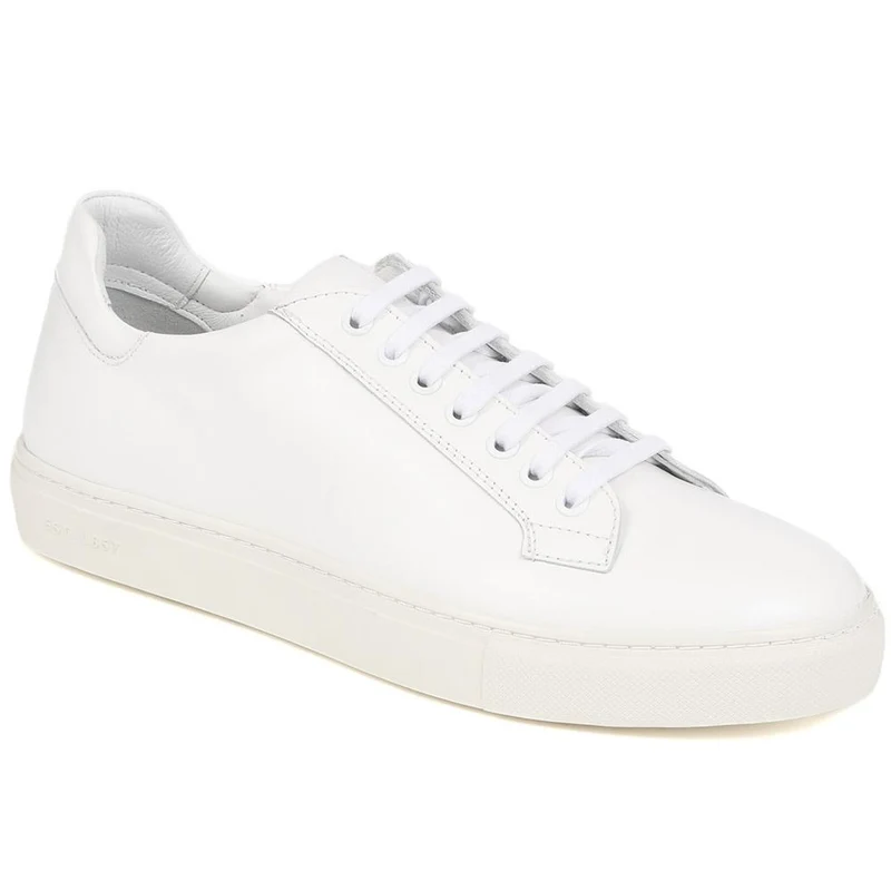 Simon Leather Men's Trainers - SIMON / 319 270 - White Leather