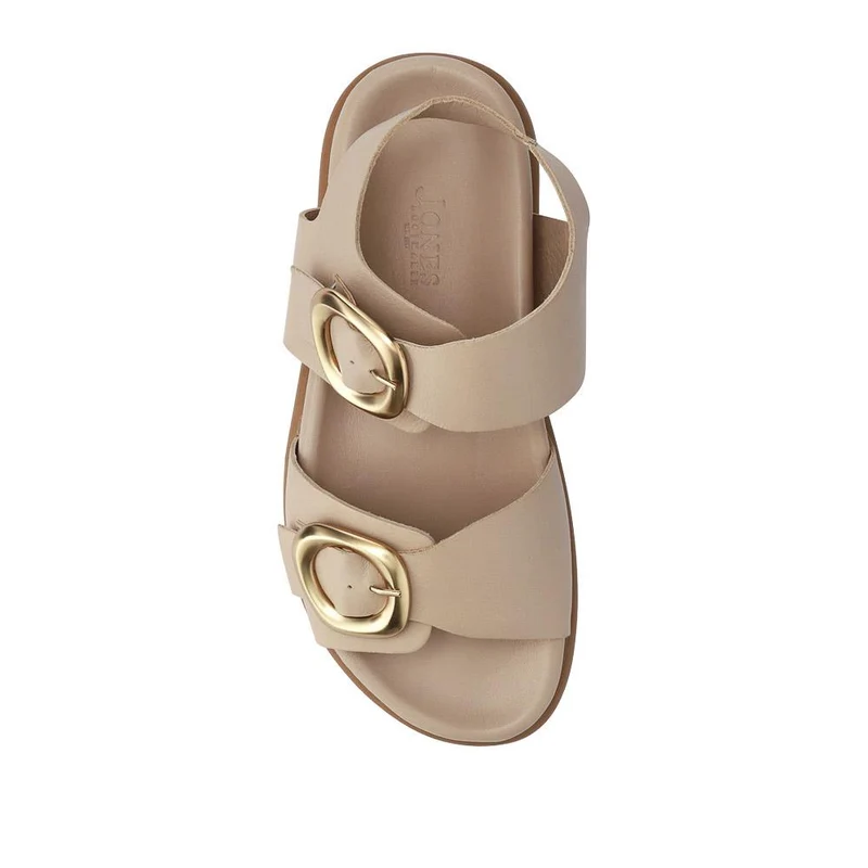 Juneau Buckled Sandals - JUNEAU / 327 358 - Taupe