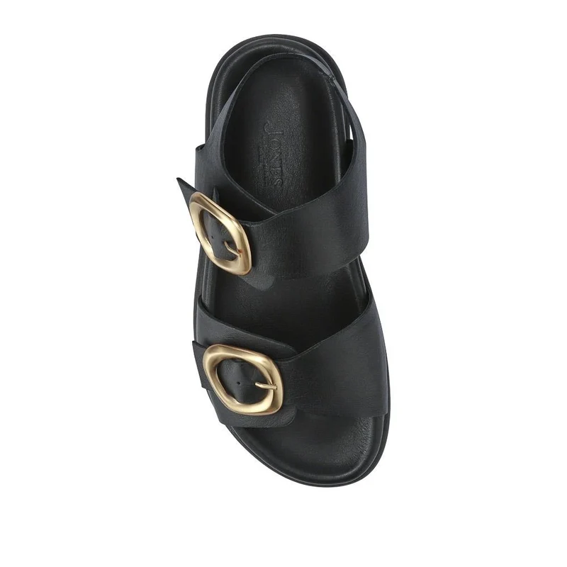 Juneau Buckled Sandals - JUNEAU / 327 358 - Black