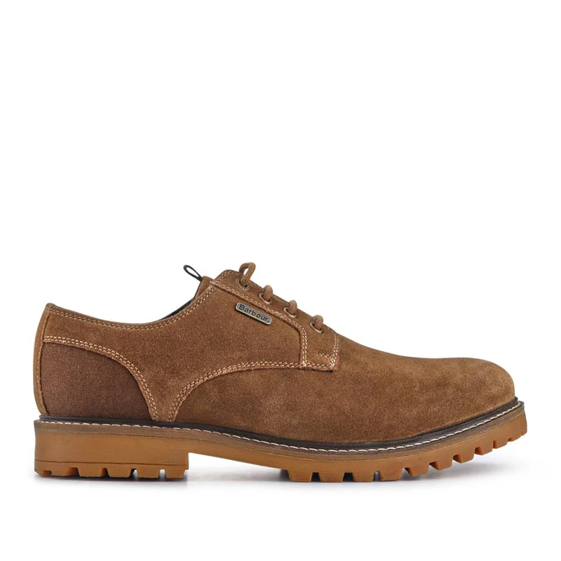Sandstone Leather Lace-Up Shoes - BARBR38503 / 324 445