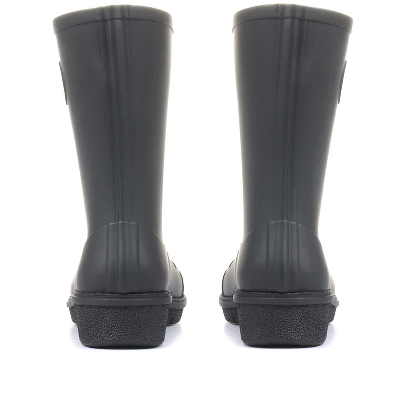 AH6 WonderWelly Short Wellington Boots - FITF32500 / 320 199 - Black