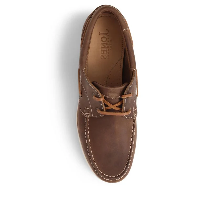 Parsons Leather Boat Shoes - PARSONS / 320 153 - Tan