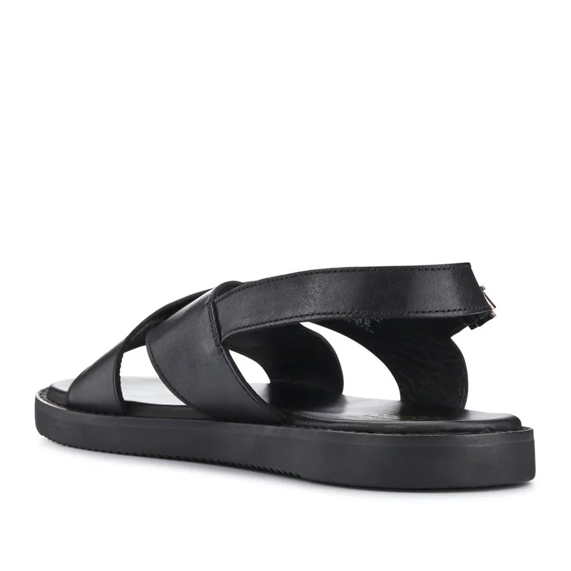 Westbury Leather Buckled Sandals - WESTBURY / 327 026 - Black