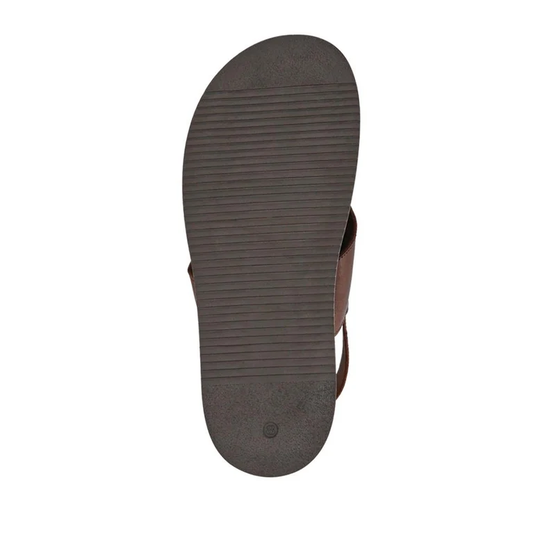 Westbury Leather Buckled Sandals - WESTBURY / 327 026 - Dark Brown