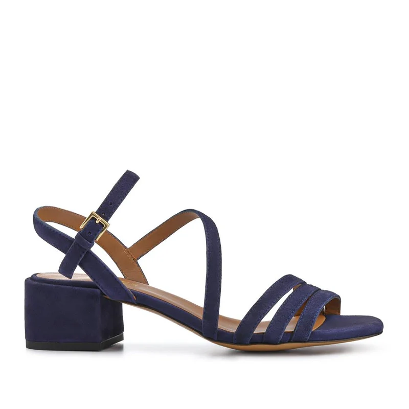 Ginette Wide-Fit Leather Sandals - GINETTEWIDE / 327 388