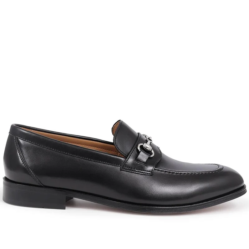 Reece Leather Loafers - REECE / 325 745 - Black
