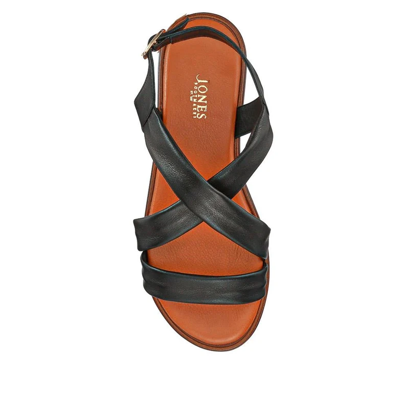 Hali Leather Sandals - HALI / 325 324 - Black