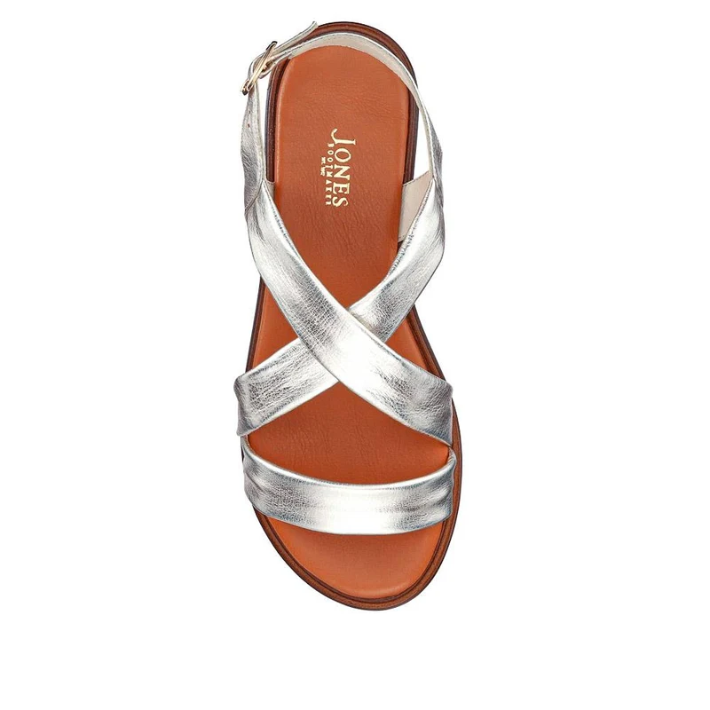 Hali Leather Sandals - HALI / 325 324 - Silver