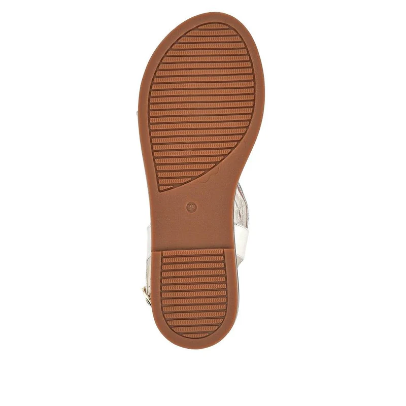 Hali Leather Sandals - HALI / 325 324 - Silver