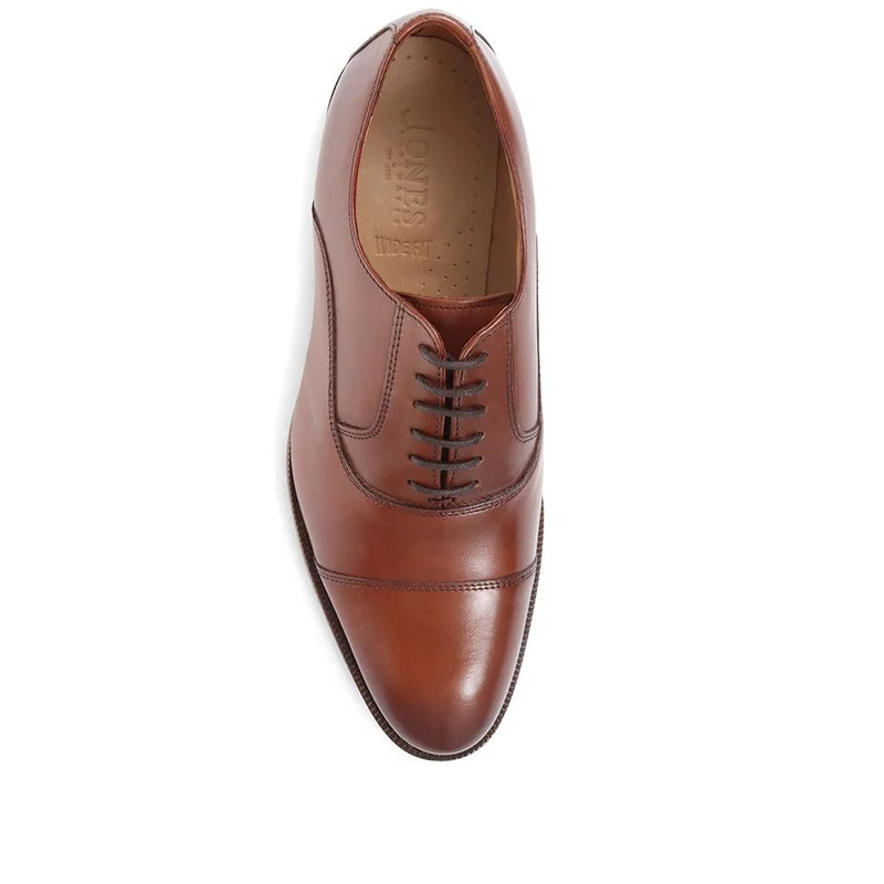 Matthew Wide Fit Oxford Shoes - MATTHEWWIDE / 322 835 - Chestnut