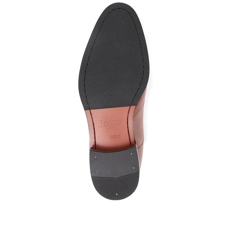 Matthew Wide Fit Oxford Shoes - MATTHEWWIDE / 322 835 - Chestnut