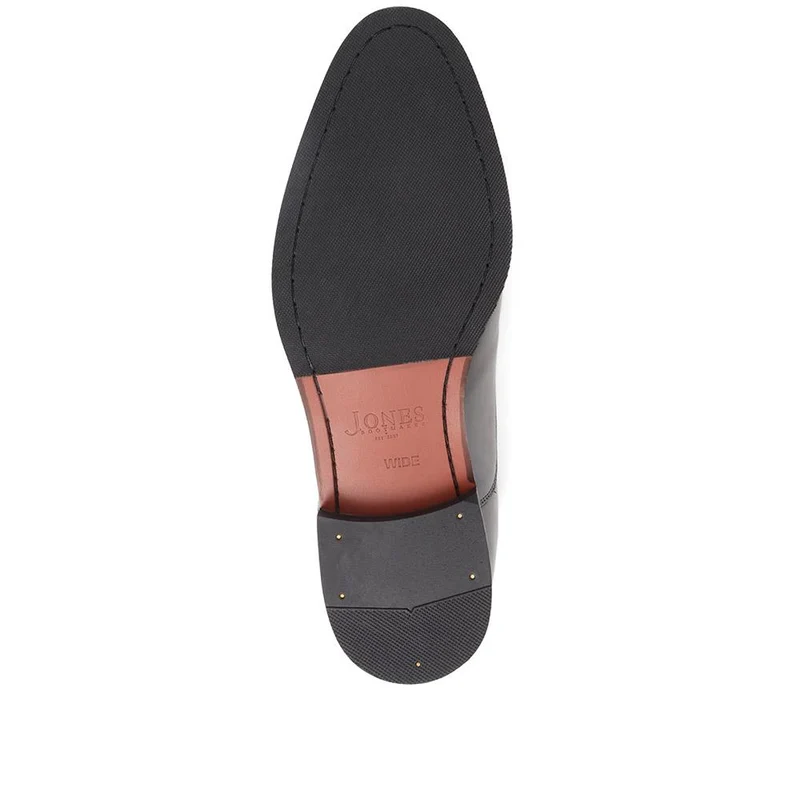 Matthew Wide Fit Oxford Shoes - MATTHEWWIDE / 322 835 - Black
