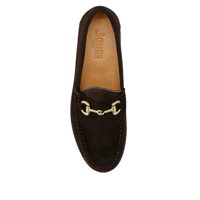 Roan Leather Slip-On Shoes - ROAN / 326 791 - Dark Brown Suede