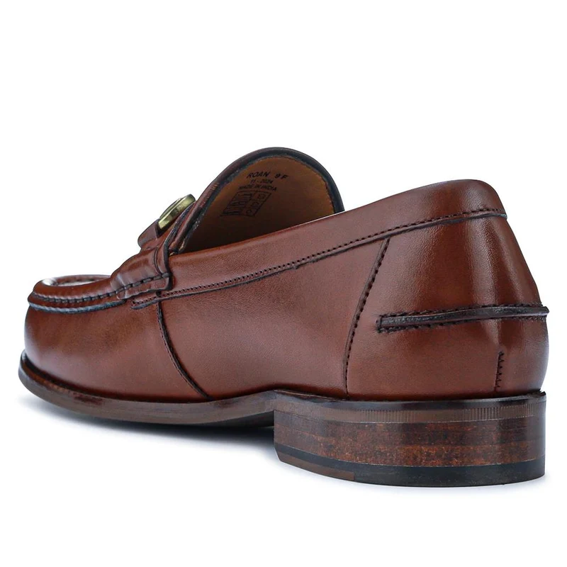 Roan Leather Slip-On Shoes - ROAN / 326 791 - Chestnut