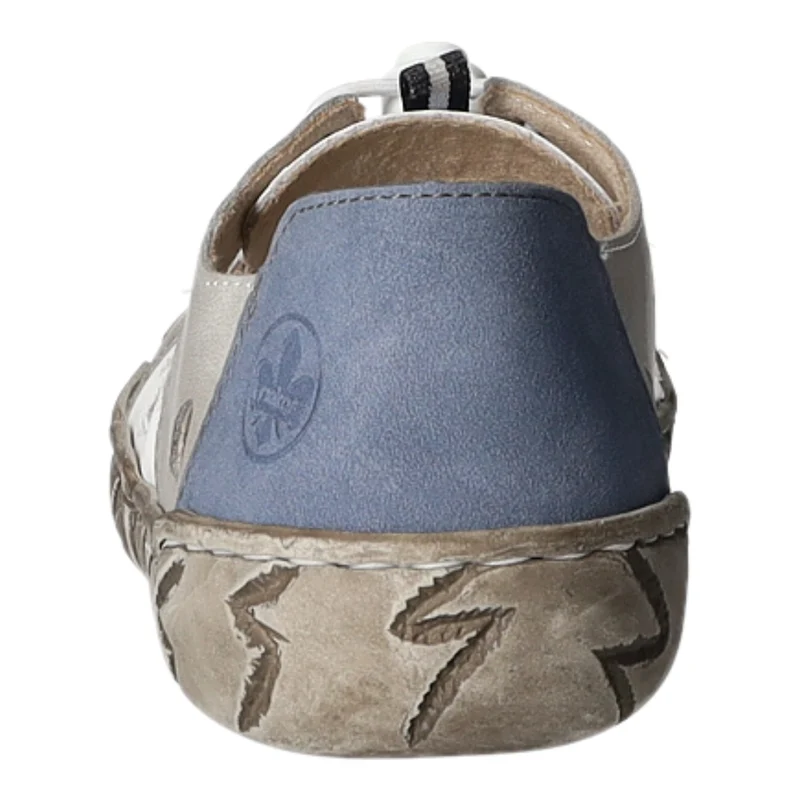 Rieker Slipper/Kletthalbschuh luftdurchlässig (durchbrochenes/geflochtenes Obermaterial)