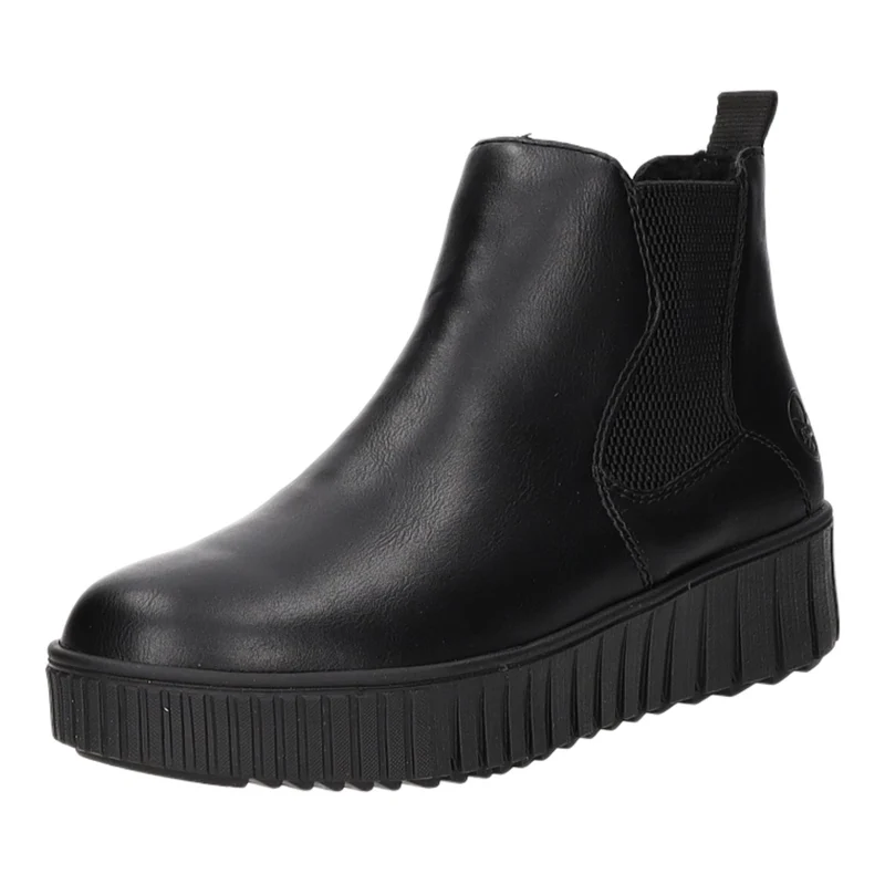 Rieker Schlupf-/Reißverschlußstiefelette Warmfutter bis 35mm Absatz (casual)