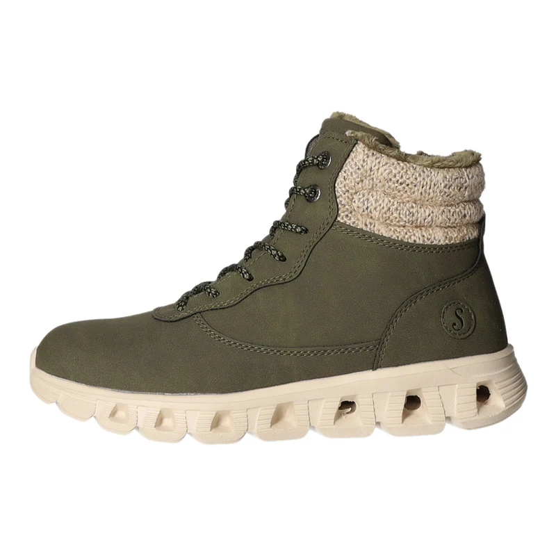 scarbella Schnürstiefelette Warmfutter bis 35mm Absatz (casual)