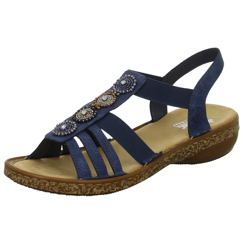 Rieker Sportliche Sandalette bis 30mm Sohlenhöhe